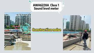 AWA6228A Noise & Vibration Analyzer | Class 1 Precision Sound Level Meter