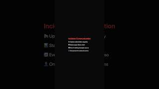 Educational content from IncidentManagement  #education #learning #tech
