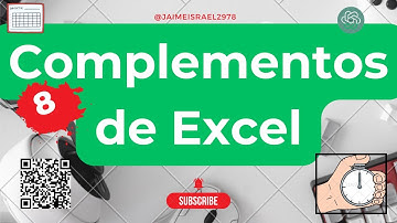 Ocho complementos de #excel #utilidades #exceltutorial