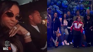 Robert Rushing & Wife Toya Turn Up At Nellys 51St B-Day Party