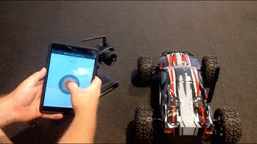 arduino remote control car using BLE and an iPad