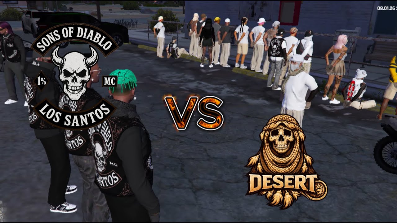 [StorytimeRP] Das Ding mit der Wüste! SOD vs Desert | SOD💀🏍️