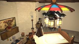 FFXIV: Mahogany Bunk Bed - Housing