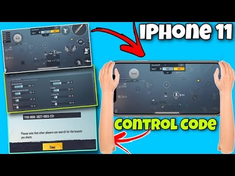 iPhone 11 Sensitivity & Settings with Codes 😱 - iPhone 11 Gameplay in ...