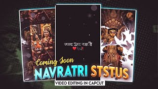Coming Soon Navratri Status Video Editing In Capcut | Navratri Ka Status Kaise Banaye Capcut se 🥀🙏 screenshot 4