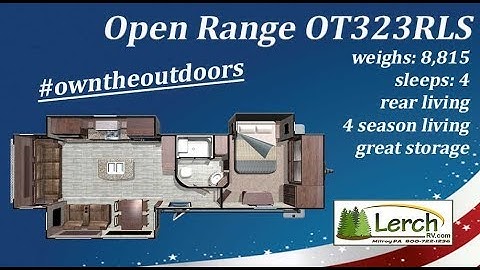 2020 Open Range OT323RLS new travel trailer walk through review-Lerch RV
