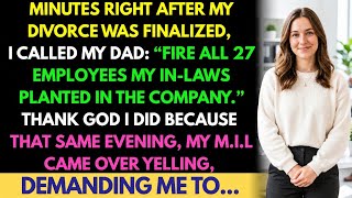 My Mother In Laws SECRETLY Planted 27 Employees in My DAD's Company - Until My Divorce Set Me Free