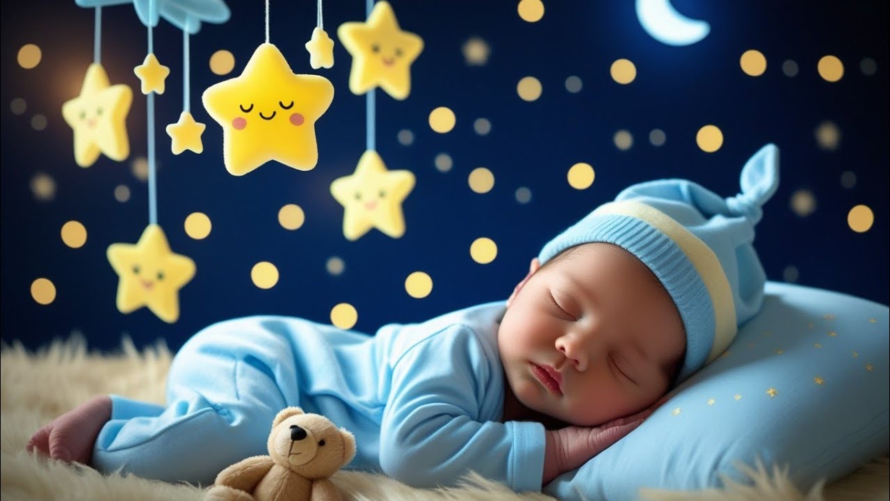 Deep Sleep Instantly in 3 Minutes 💤 Baby Sleep Music 🌙Overcome Insomnia 🎵 Mozart & Brahms Lullabies 
