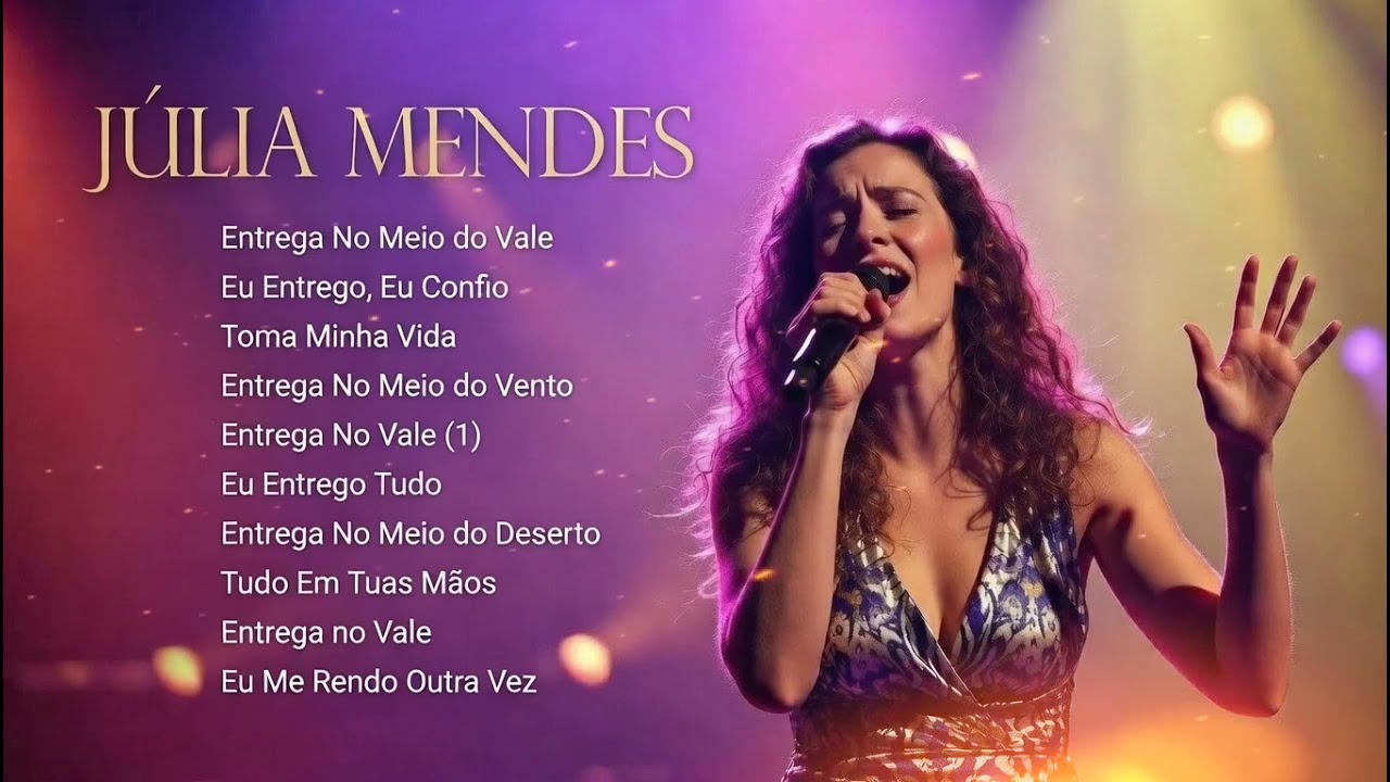 🎵 JÚLIA MENDES • LOUVORES MAIS TOCADOS  