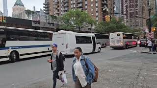Both The Staten Island Bound SIM8 Express Bus and The Brooklyn Bound x38 Express Bus 