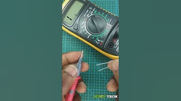 How to check LDR using Multimeter #shortvideo #electronic #automobile #shortsfeed #shorts #india