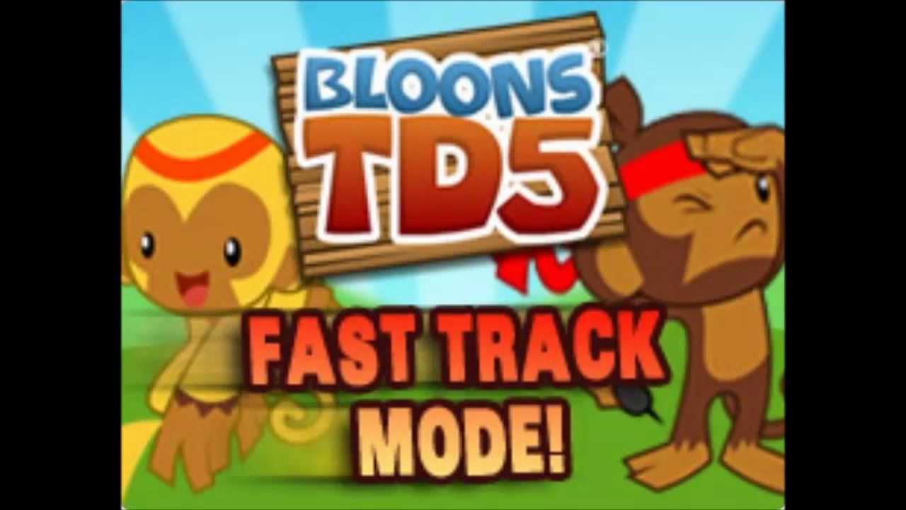 BTD5 New Update Fast Track Mode YouTube