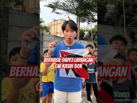 Berhasil Dapetin Layangan Gw Bakal Gw Kasih 50 RIBU! #sipitgaming