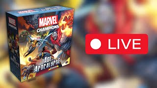 Marvel Champions Age of Apocalypse Campaign!