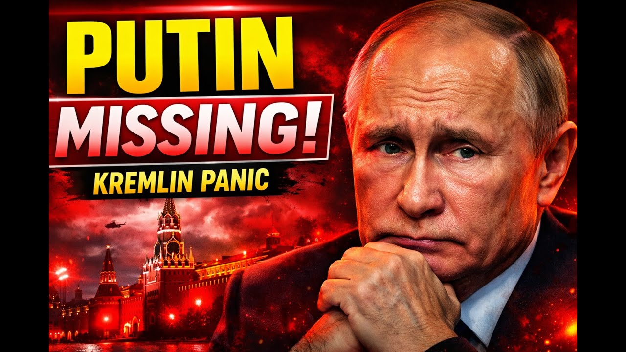 Putin Vanishes From Public View — Is Russia Facing a Power Crisis?