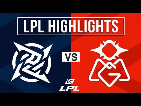 NIP vs OMG Highlights ALL GAMES | LPL 2024 Spring | Ninjas in Pyjamas vs Oh My God