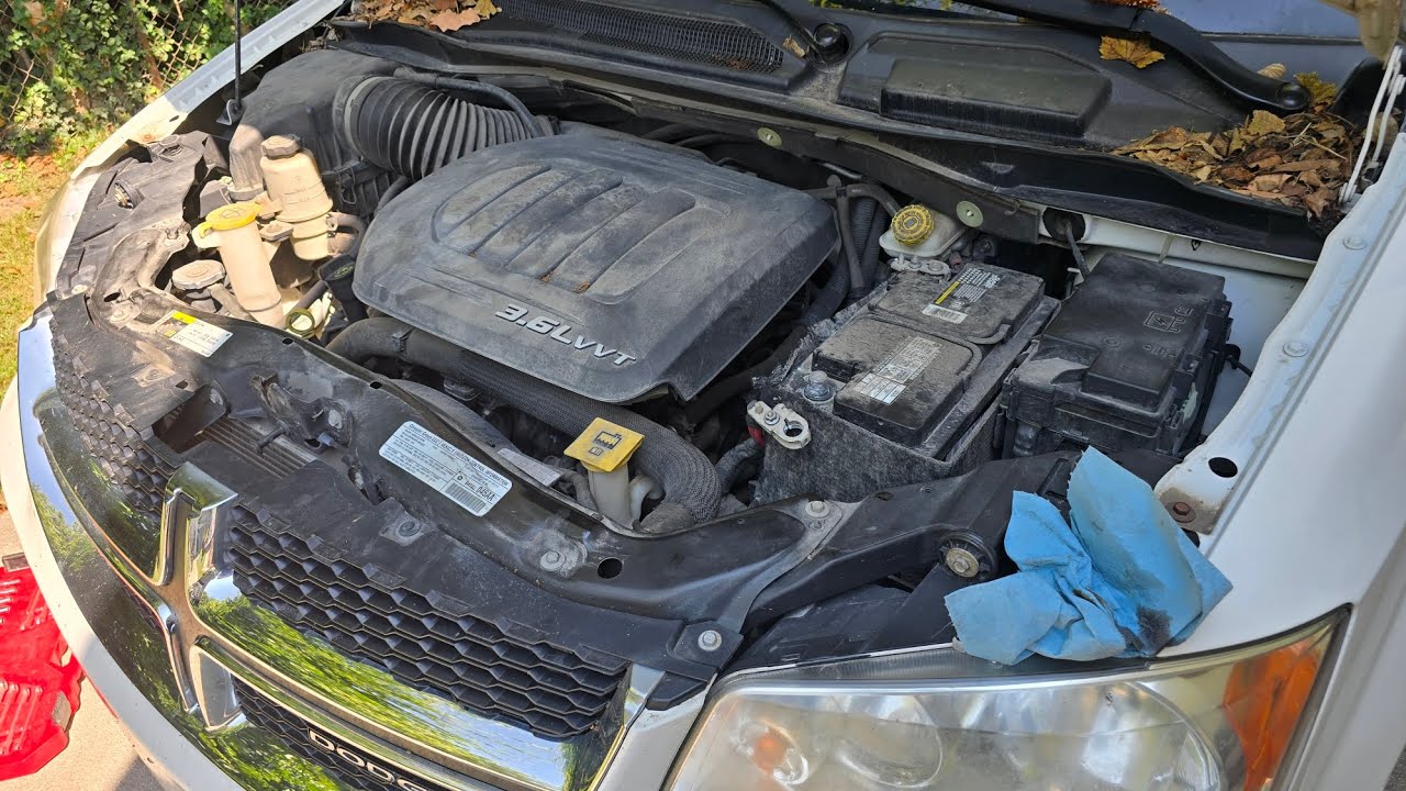 2013 dodge grand caravan transmission check fluid YouTube