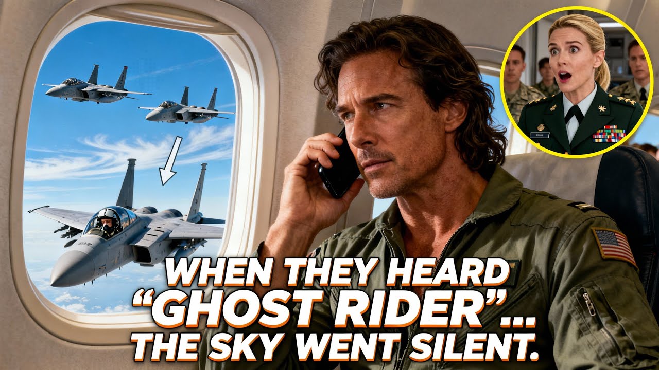 A Single Dad Was Just a Commercial Pilot — Until F-22 Pilots Heard One Name on Radio: ‘Ghost Rider’