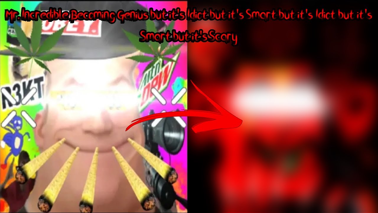 Mr. Incredible Becoming Genidimarimart but it's Scary (Up to Phase 18!!!)