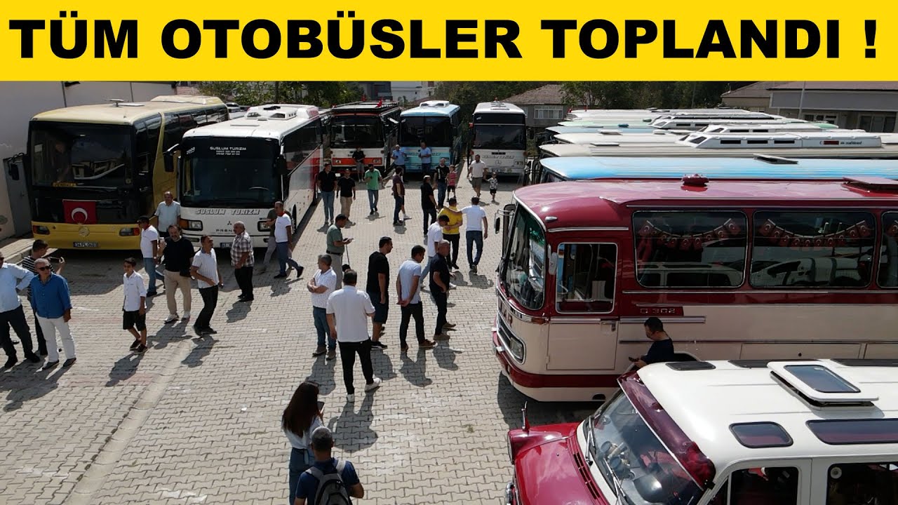 Nostalji Otobüs Buluşması 2025 ! TR'DE TEK