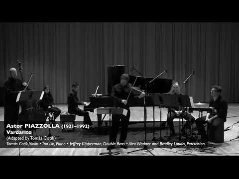 PIAZZOLLA:  Vardarito - Vardarito - Tomas Cotik, violin - Tao Lin, piano