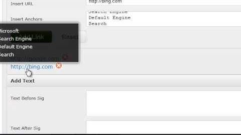 How to create Profile Blasts with associated anchor text