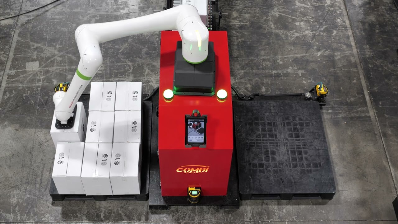 Combi's Dual-Station Collaborative Palletizer