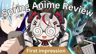 First Impression of Spring Anime 2024 Review!