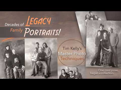 Even Simple Family Portraits can become heirlooms. Having a unique, consistent style wins the day!