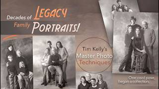 Even Simple Family Portraits can become heirlooms. Having a unique, consistent style wins the day!