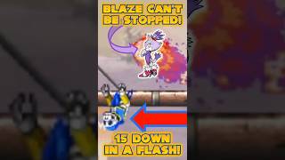 Blaze’s Boost DESTROYS 15 Ghosts Instantly! 💨 #sonic #blaze #shorts