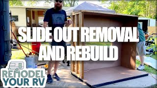 RV Remodel: Removing and Rebuilding RV Slide Out by Remodel Your RV 32,017 views 3 years ago 8 minutes, 2 seconds