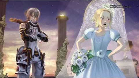 Saku Marriage Scene (.Hack G.U. Last Recode)