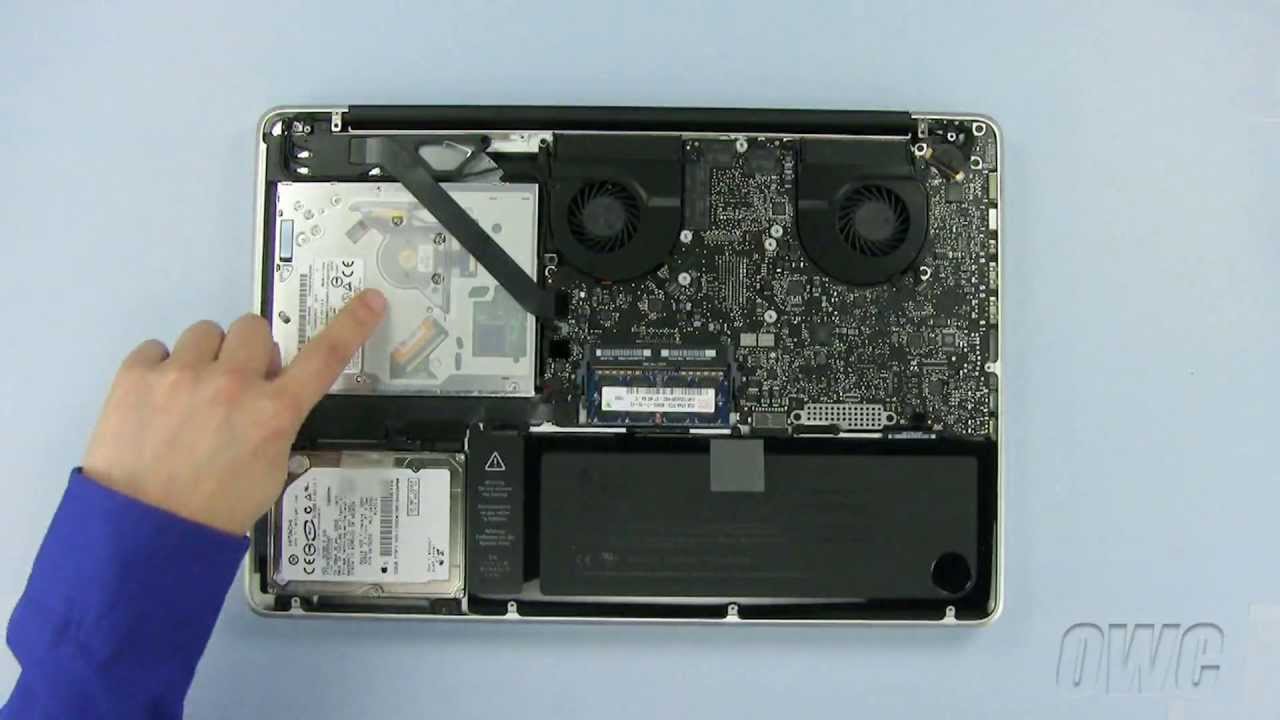 replacing macbook pro hard drive 2011