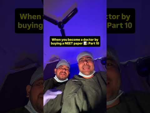 Pov: When u Become Doctor By Buying a NEET Paper Part - 10