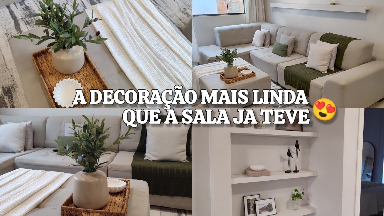 A DECORAÇÃO MAIS LINDA QUE JÁ FIZ NA SALA😍 comprinha fofas, FAXINA PESADA, ESTOU APAIXONADA POR TUDO