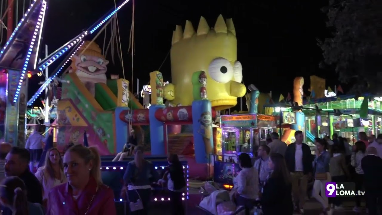 Feria de Úbeda 2022 · Ambiente feria de noche