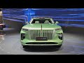 2021 FAW Hongqi E-HS9 EV Walkaround—2020 Beijing Motor Show—2021款红旗E-HS9，外观与内饰实拍