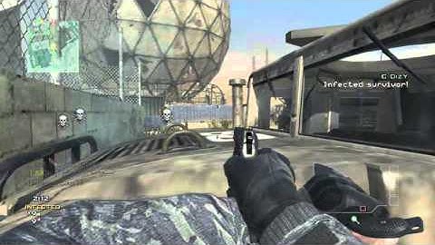 MW3: Crossmap Throwing Knife Infected Dome