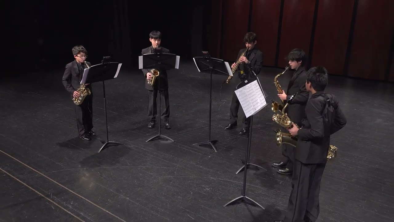 Night in Ole San Antone Mvt I-Grisham MS Sax Ensemble