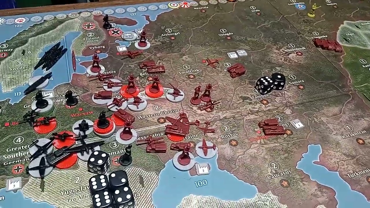 Axis & Allies Free For All Round 4