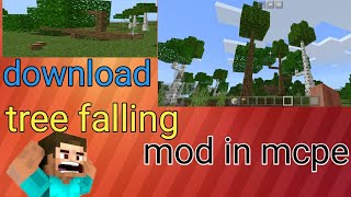 How To Download Minecraft Falling Tree Mod For (Android) screenshot 3