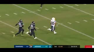Philip Rivers to Austin Ekeler for a fantastic touchdown!! Way to escape! for a fantastic touchdown!