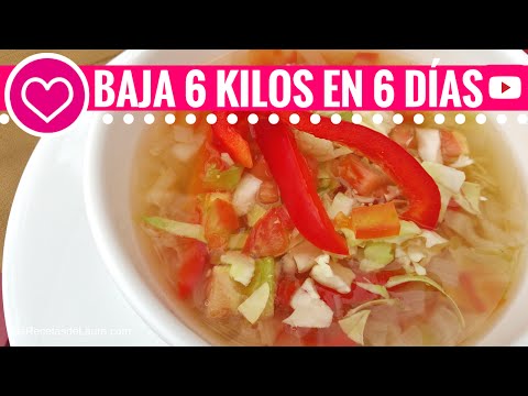 Sopa juliana para adelgazar