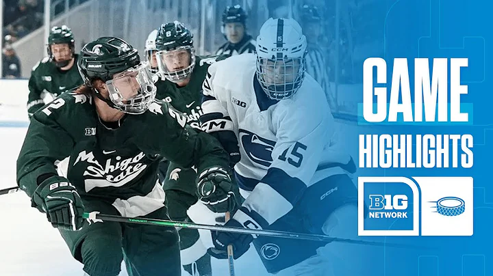 Michigan State at Penn State Nittany | Highlights | Big Ten Hockey | 01/11/2025