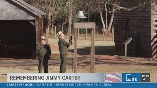 LISTEN: Bell tolls 39 times in memory of President Jimmy Carter at boyhood home