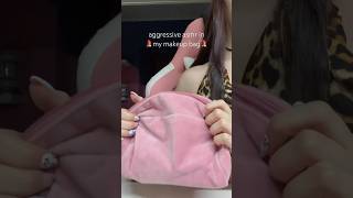 Aggressive Makeup Bag ASMR 💄✨ Scratching, Tapping &amp; Satisfying Sounds