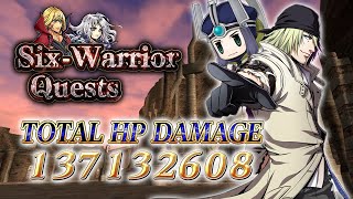 90% to 0% with BRASKA! | Six Warriors Quest Area 1 [DFFOO]