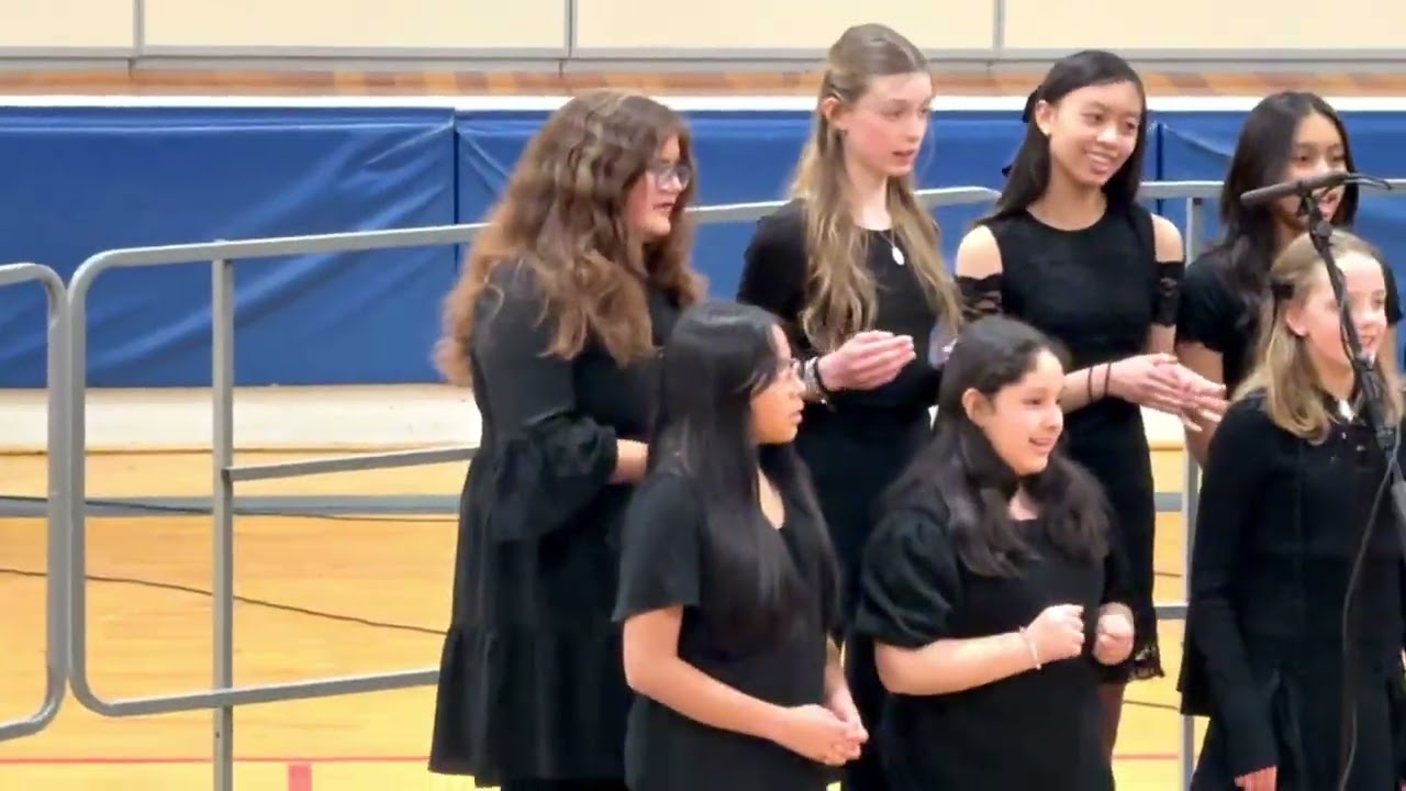 Ava’s Middle School Choir Concert March 10, 2026