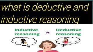 What is Deductive and Inductive Reasoning? meaning of Reasoning in hindi or urdu with easy examples